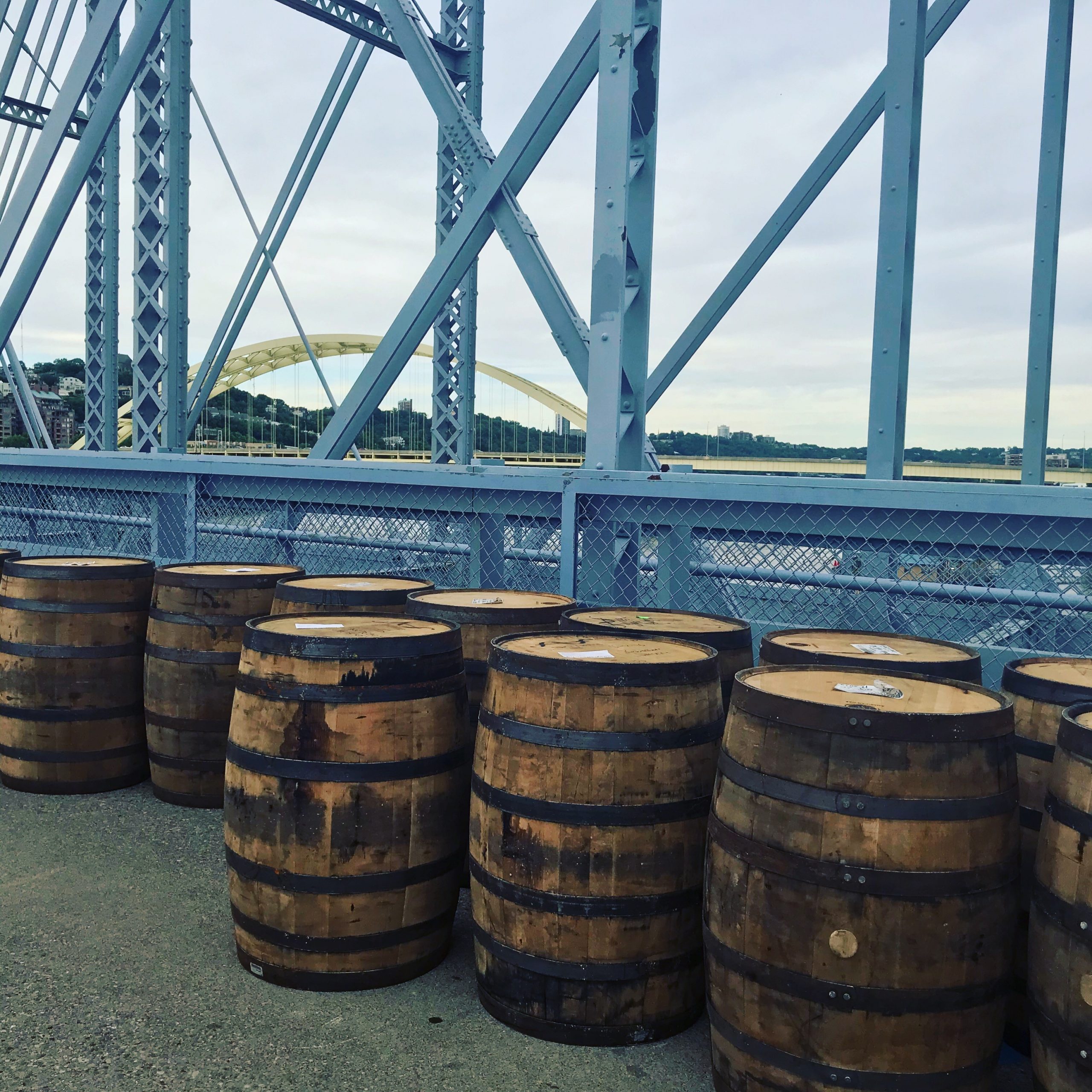 Purple people Bridge Burbon barrels